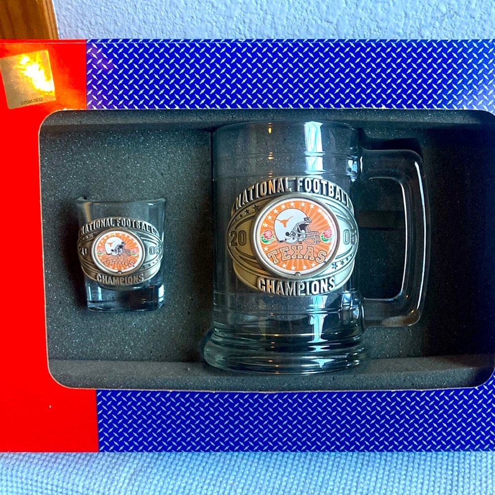 2005 University of Texas National Champs Collector’s Box Set! NIB, never opened!